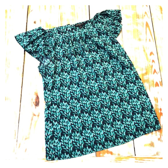Banana Republic Tops - Banana Republic Green & Blue Shirt Size Medium